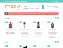 Tablet Screenshot of cazaymonterias.es